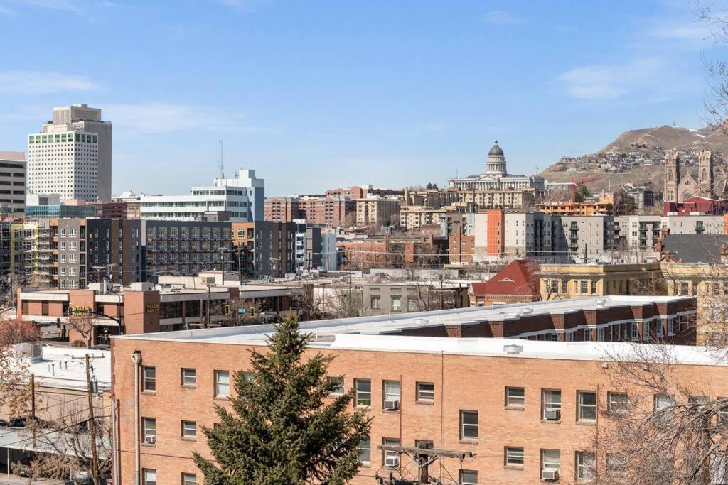 Downtown Walking Oasis With King Bd And City View Salt Lake City Exterior photo